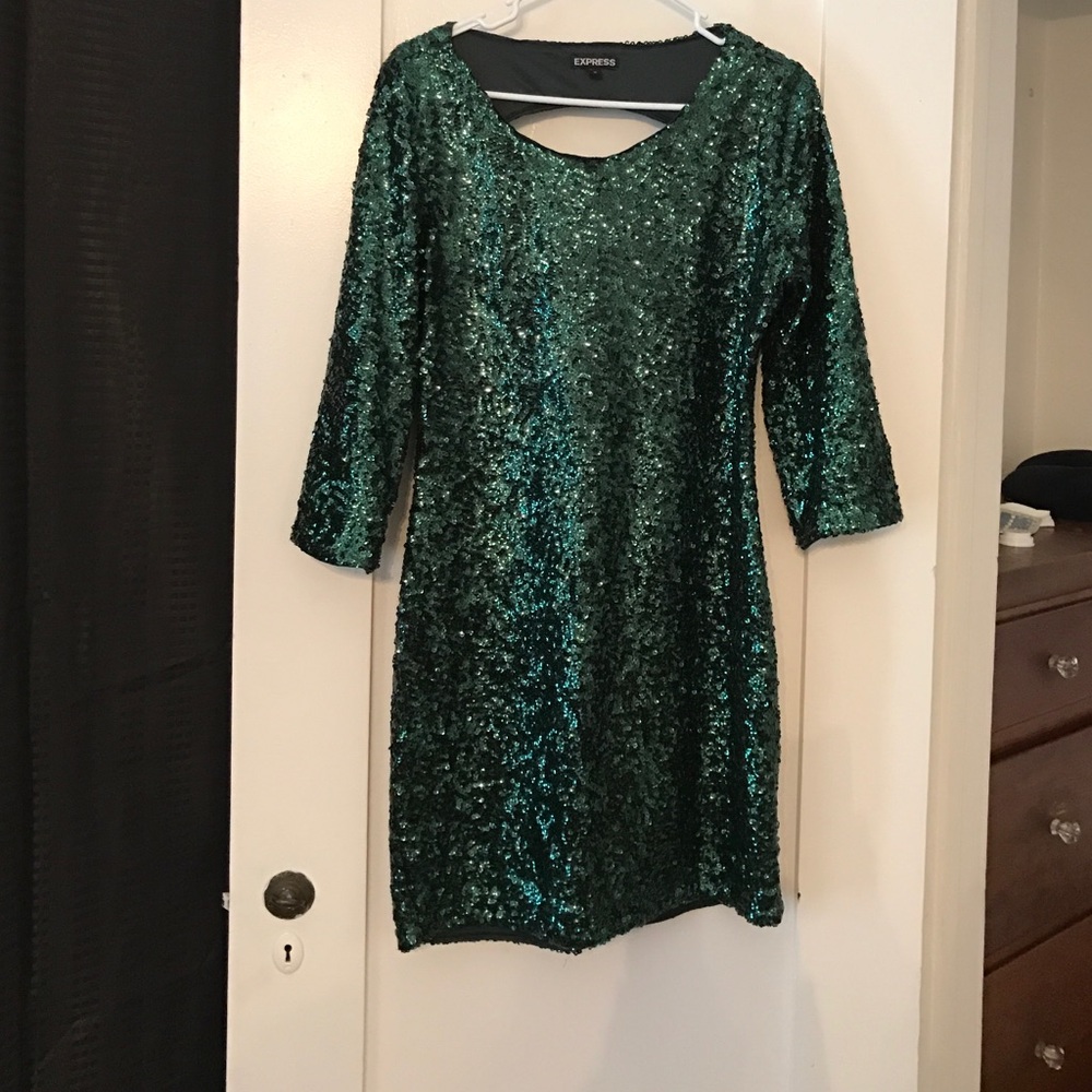 Sequence Emerald Green Dress
